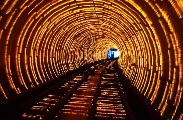 stock image Luminescent tunnel.