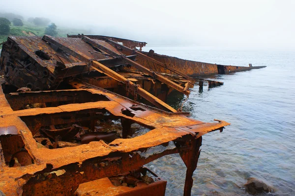 Rusty berth. — Stock Photo, Image