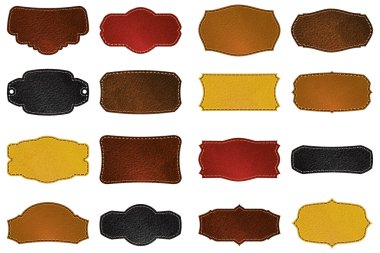 Leather Set Of Frames clipart