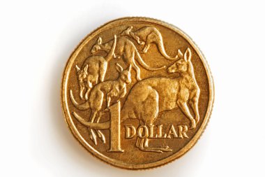 Australian One Dollar Coin clipart