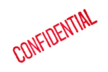 Confidential clipart