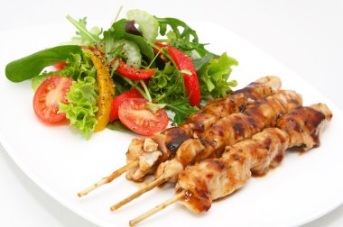 Chicken Satay clipart