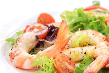 Prawn Salad clipart