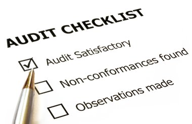 Audit Checklist clipart