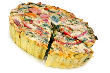 Vegetable Quiche clipart