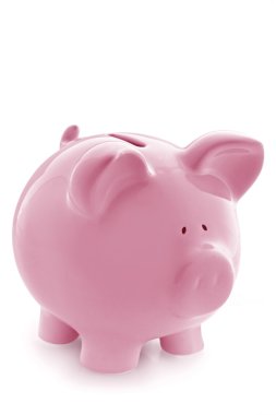 Pink Piggy Bank clipart