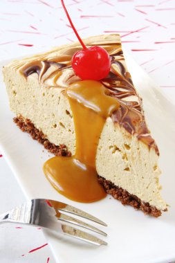 Caramel Cheesecake clipart