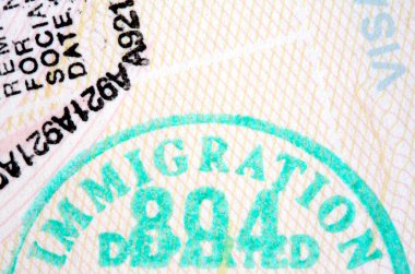 Passport Stamps clipart