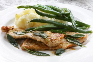 Veal Scaloppini clipart