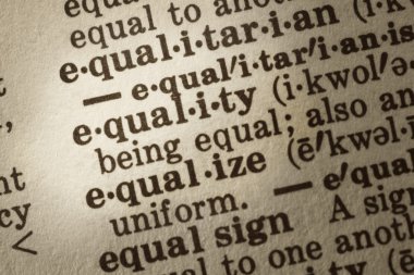 Definition of Equality clipart