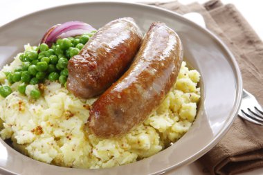 Bangers and Mash clipart