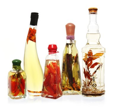 Infused Oils and Vinegars clipart