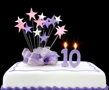 10th Cake clipart