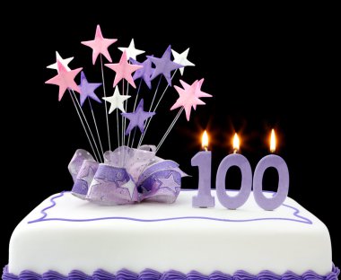 100th Cake clipart