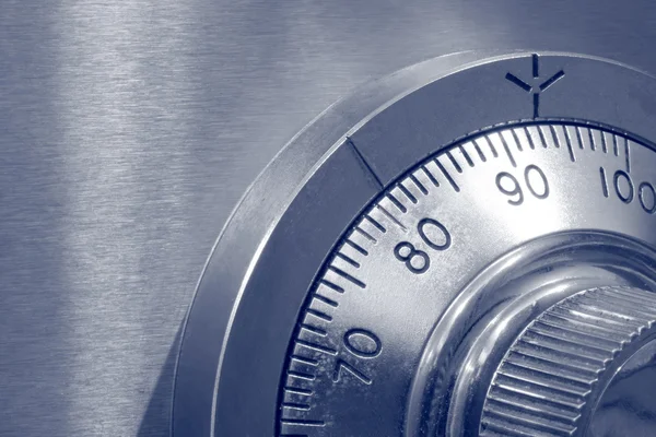 Closeup of Combination Safe Lock — Stock Photo, Image