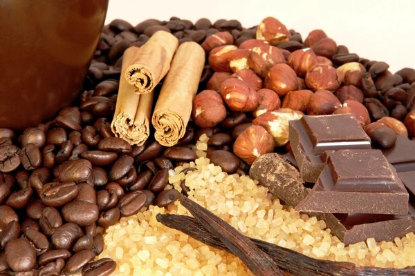 Coffee Flavors — Stock Photo, Image