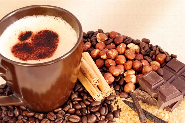 Káva a chutí — Stock fotografie