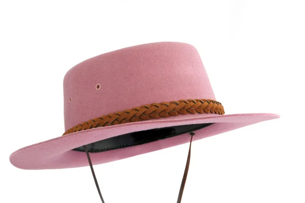 粉红色布什的帽子 — 图库照片