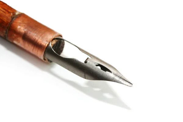 Ouderwetse nib pen — Stockfoto