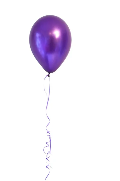 Fialový balónek — Stock fotografie