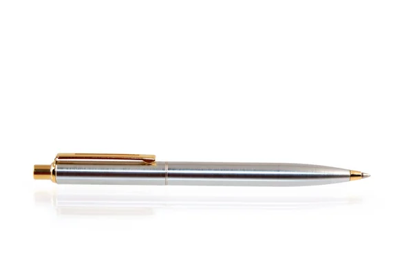 Gold and Silver Pen — Stock Photo, Image