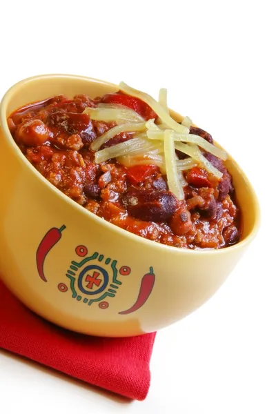 Bowl of Chilli — Stock Photo, Image