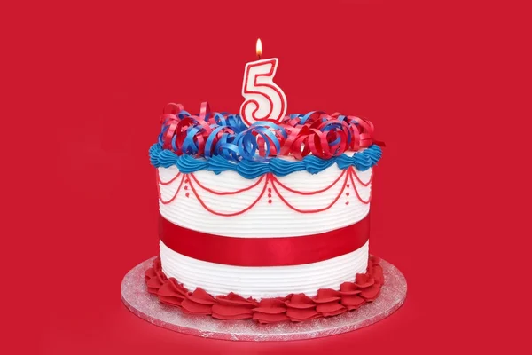 5 numaralı pasta — Stok fotoğraf