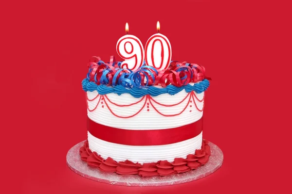 90e gâteau — Photo