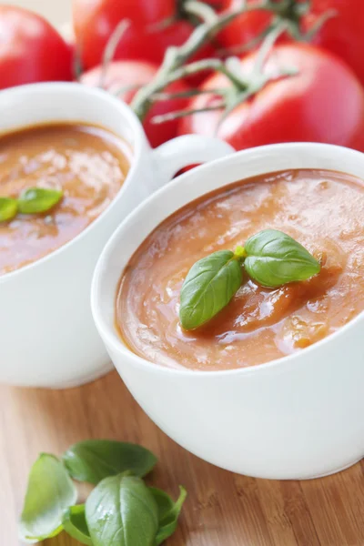 Смажене томатний суп — стокове фото