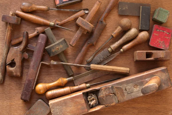 Vintage Woodworking Tools — Stock Photo, Image