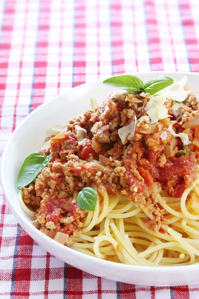 Спагетти болоньезе — стоковое фото