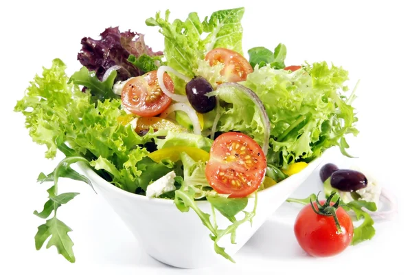 Бросаемый салат — стоковое фото