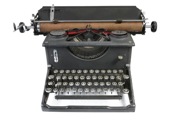 Винтажная пишущая машинка — стоковое фото