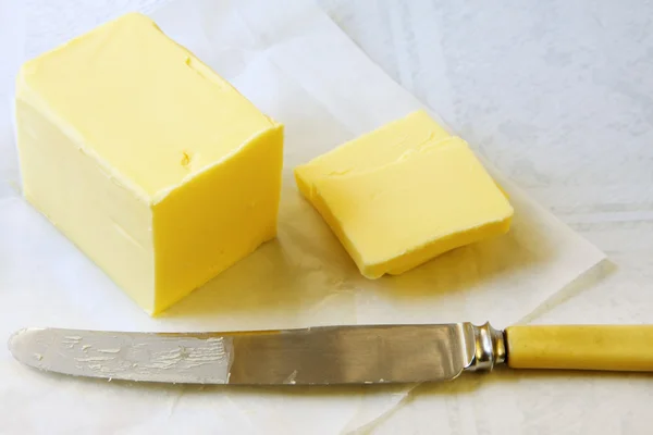 黄油 — 图库照片