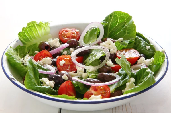 Griechischer Salat — Stockfoto