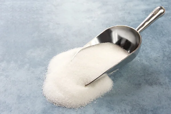 Совок цукру — стокове фото
