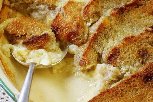 Pudding au pain et beurre — Photo
