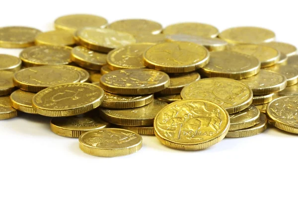 Australian Dollar Coins — Stock Photo, Image