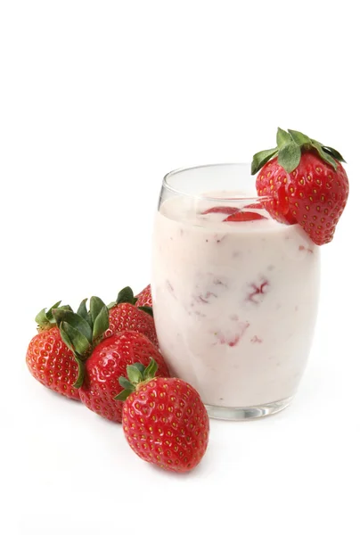 Strawberry Yoghurt — Stockfoto