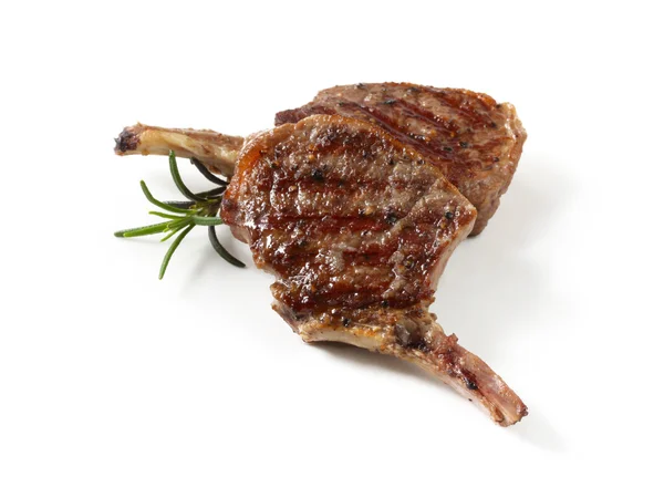 Grilled Lamb Cutlets — Stock Photo, Image