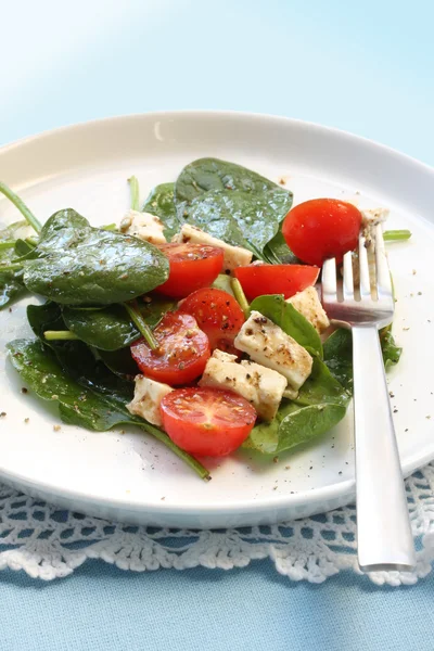 Salată de spanac — Fotografie, imagine de stoc