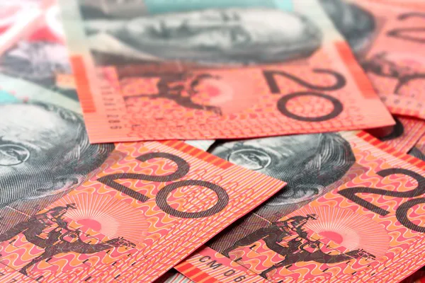 Австралійський гроші — стокове фото