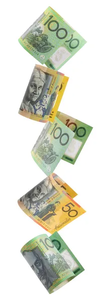 Aussie гроші кордону — стокове фото