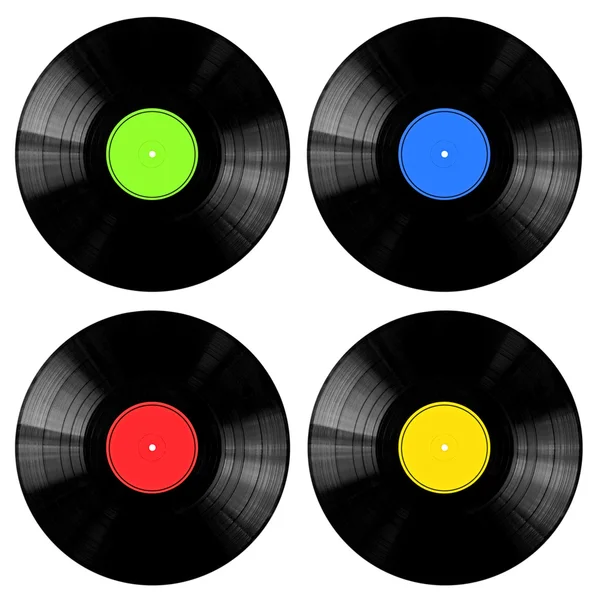 Vinyl Records Collection — Stock Photo, Image