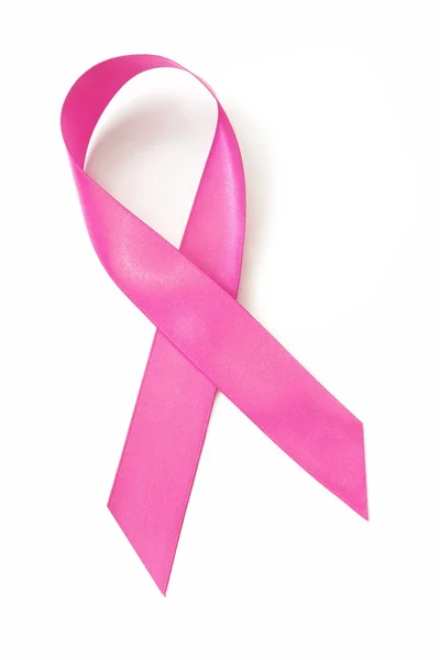 Nastro rosa per cancro al seno — Foto Stock