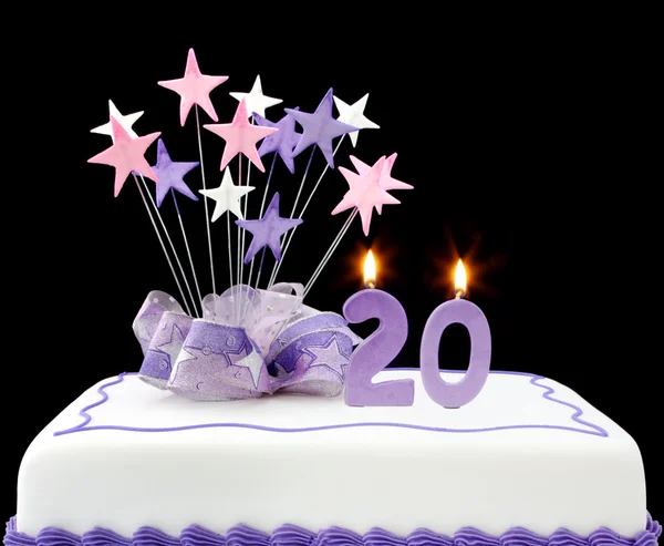 20th Cake — Stock Photo, Image