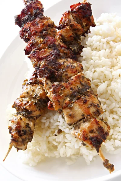 Chicken Kebabs — Stock Photo, Image
