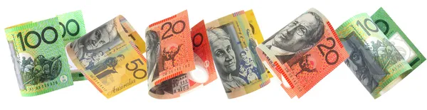 Aussie pengar gränsen — Stockfoto