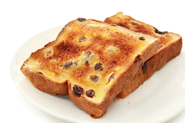 Toast all'uvetta — Foto Stock