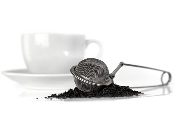 Taza de té y té — Foto de Stock